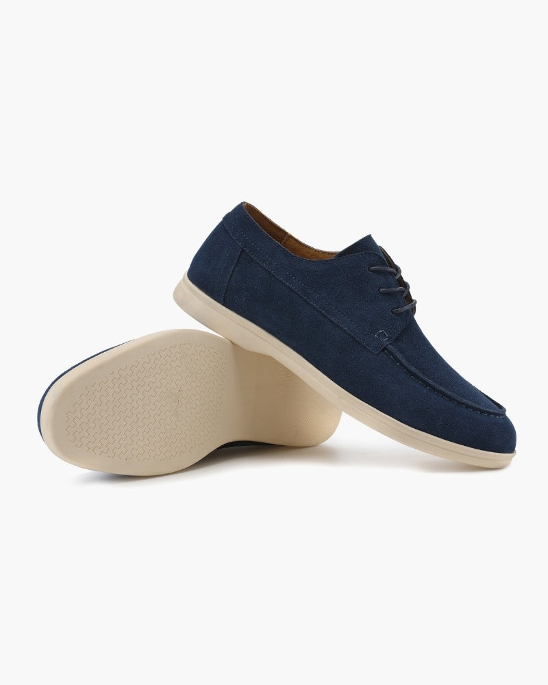 Zapatos Premium de Ante con Cordones