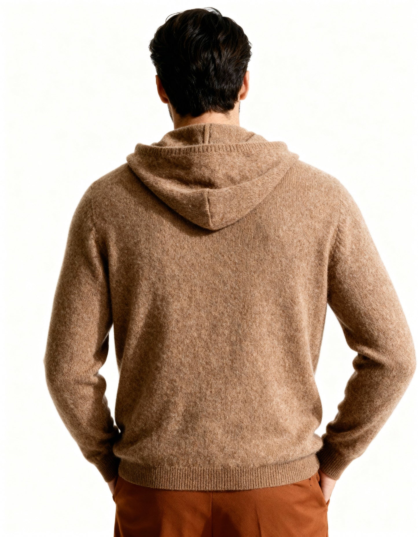 Sudadera con Capucha 100% Cachemira