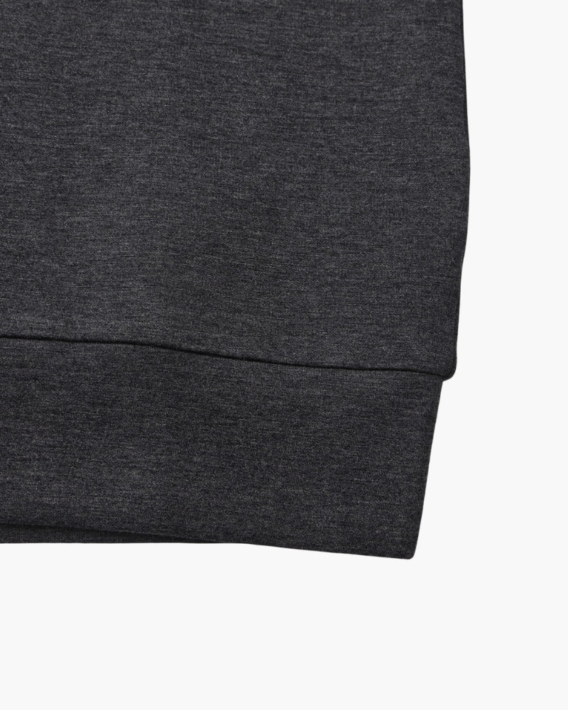 Sudadera Clásica de Mezcla Modal con Cuello Redondo