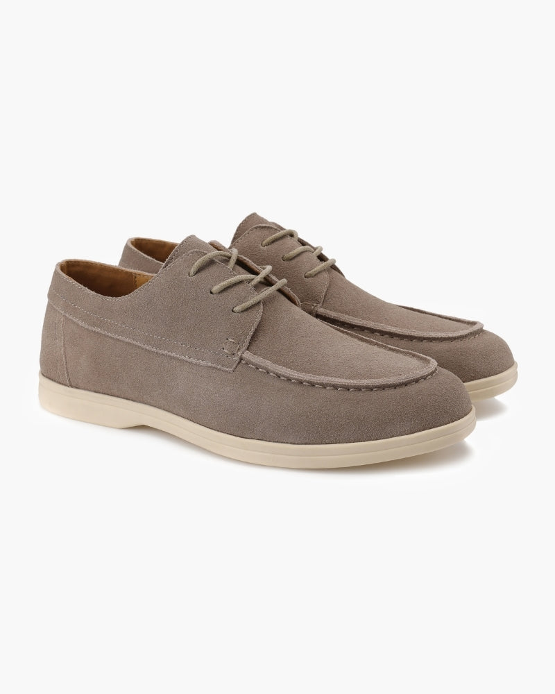 Zapatos Premium de Ante con Cordones