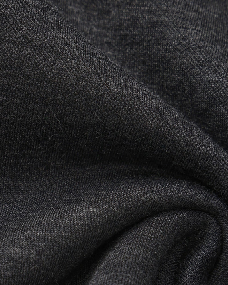 Sudadera Clásica de Mezcla Modal con Cuello Redondo