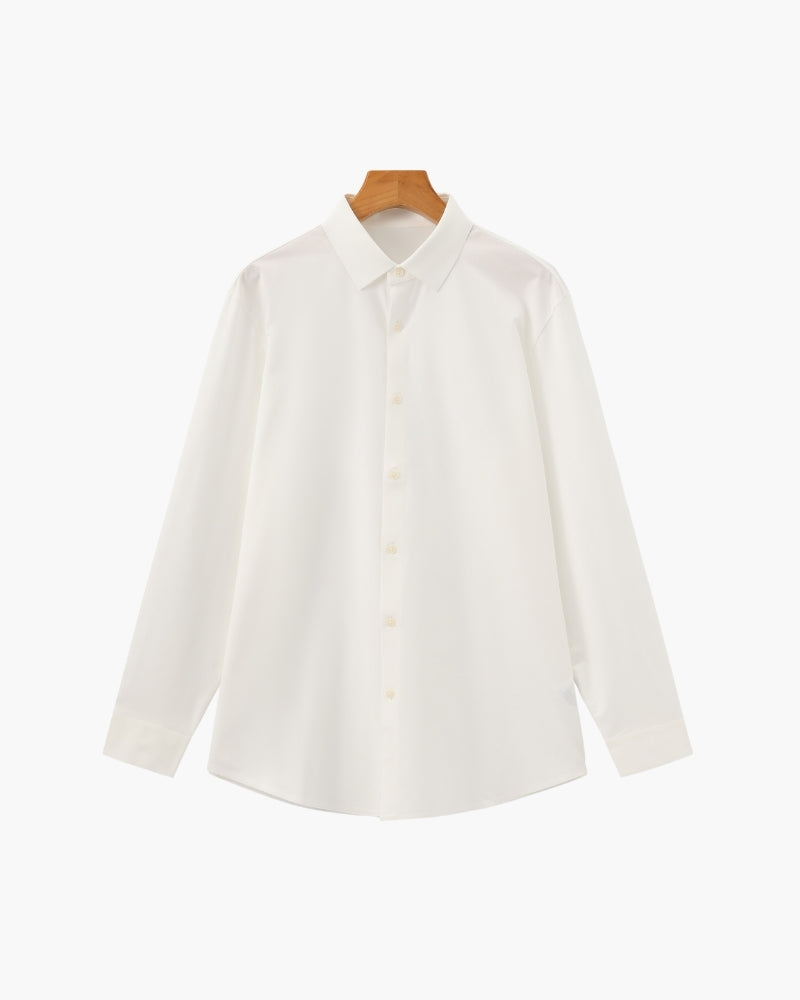 Camisa de Algodón Flex Entallada