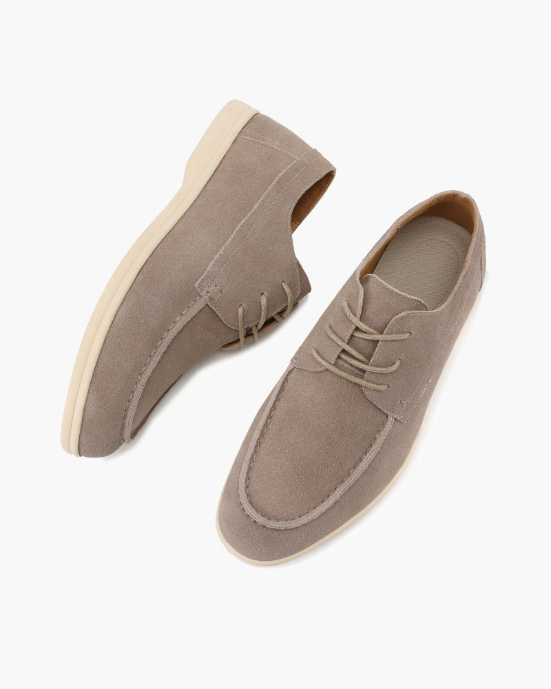Zapatos Premium de Ante con Cordones