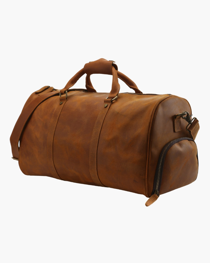 Bolsa Duffle de Cuero Montague