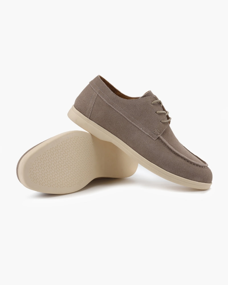 Zapatos Premium de Ante con Cordones