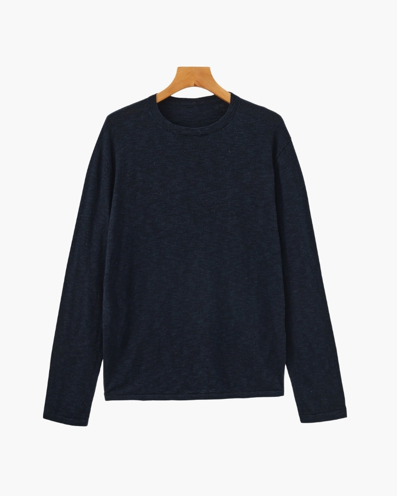 Sudadera Esencial de Lino y Algodón