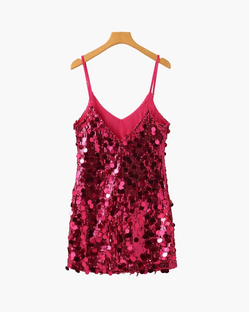 Minivestido de Lentejuelas para Fiesta