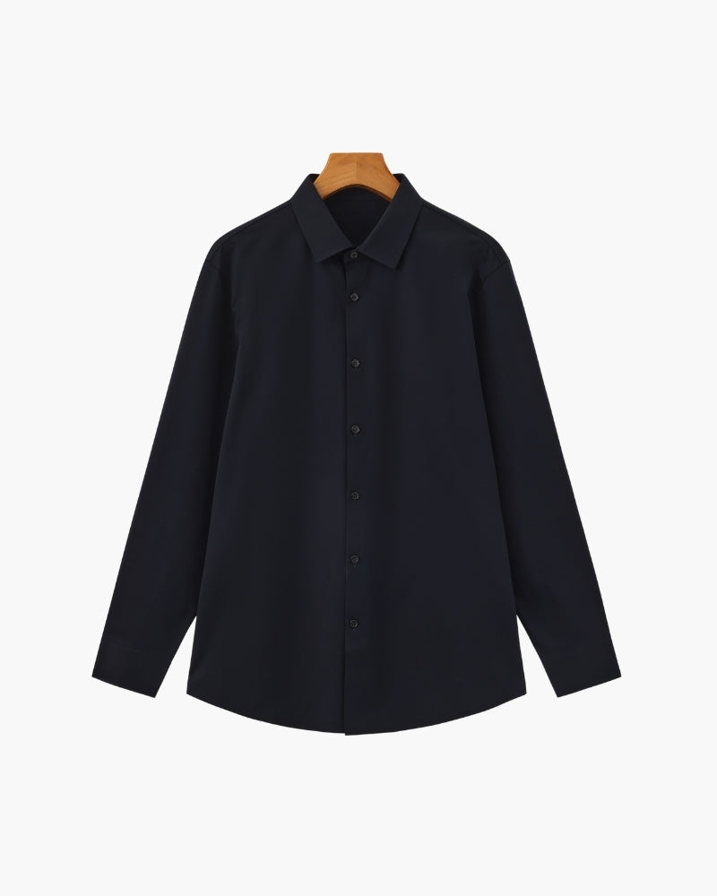 Camisa de Algodón Flex Entallada