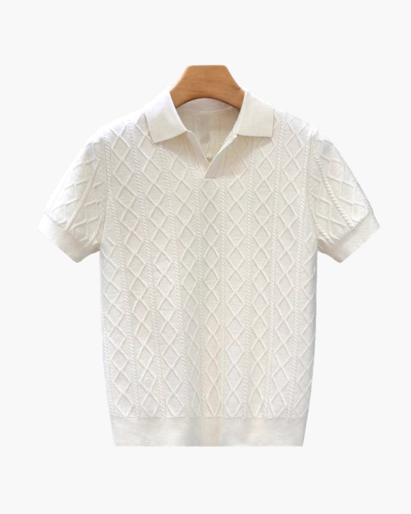 Polo de Punto Texturizado Signature