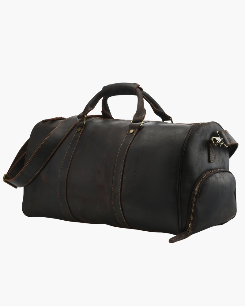 Bolsa Duffle de Cuero Montague