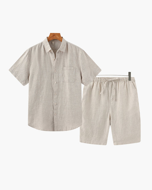 Conjunto de Lino Old Money (Shorts)