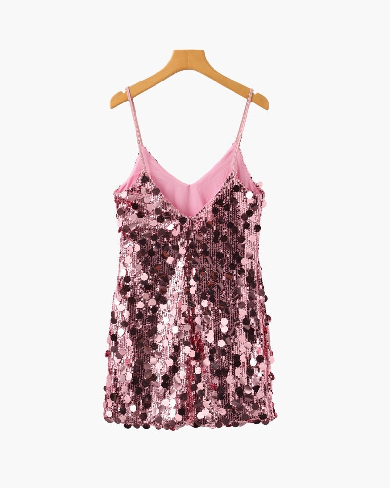 Minivestido de Lentejuelas para Fiesta