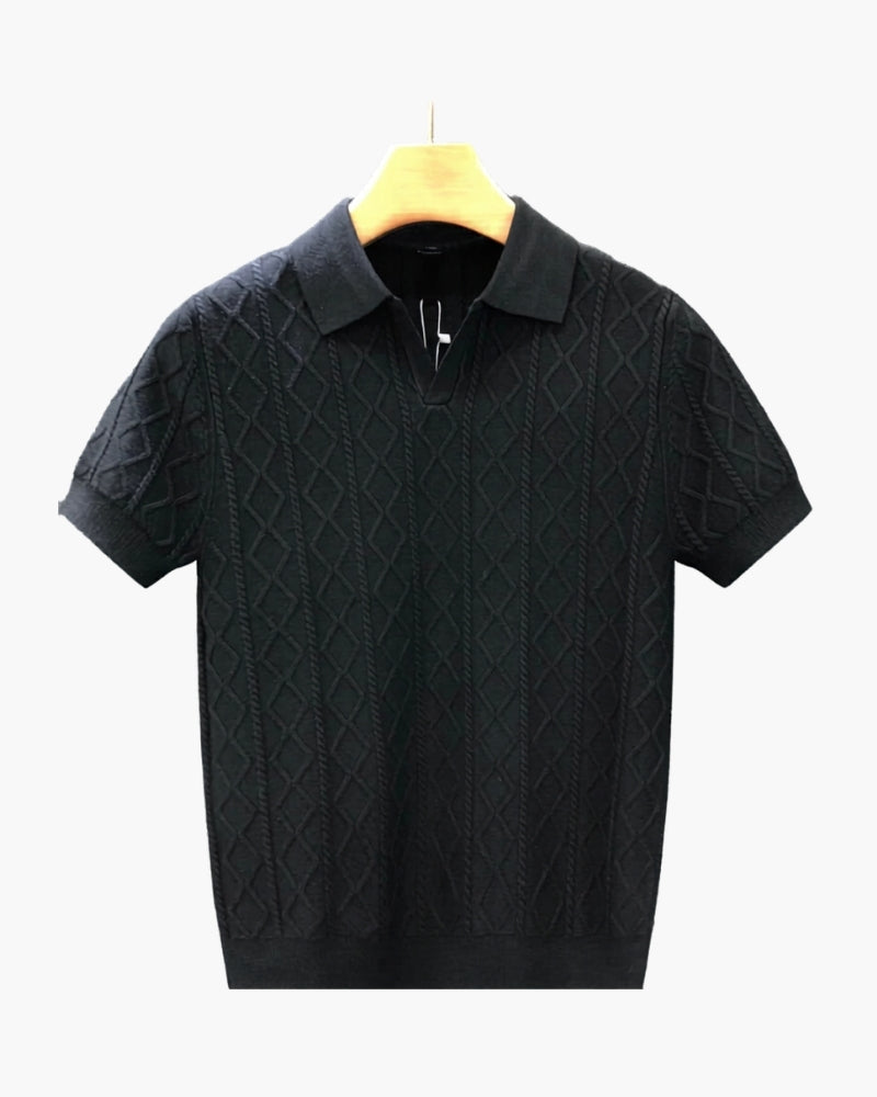 Polo de Punto Texturizado Signature