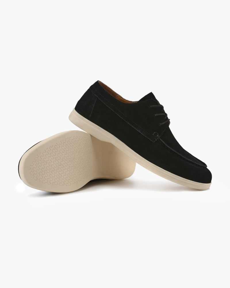 Zapatos Premium de Ante con Cordones