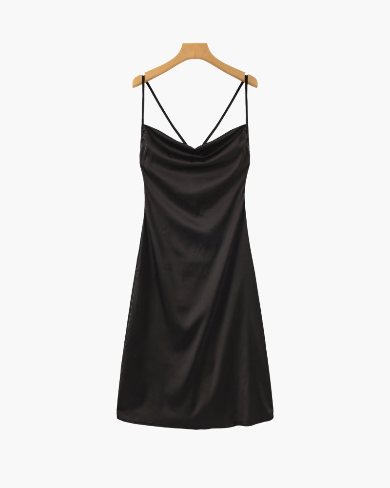 Vestido Lencero de Seda Old Money
