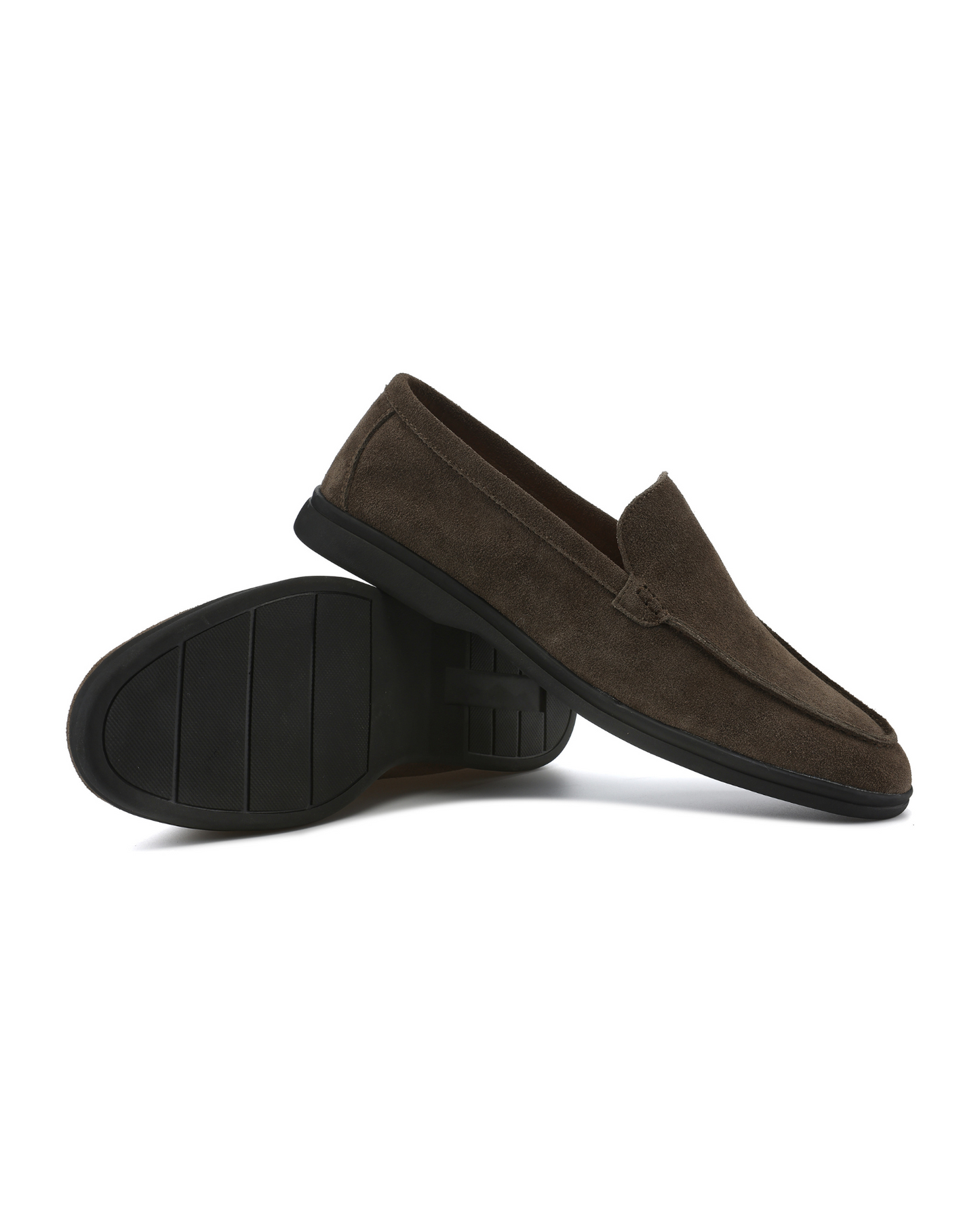 Mocasines Premium de Ante - Suela Negra