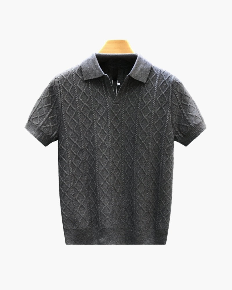 Polo de Punto Texturizado Signature