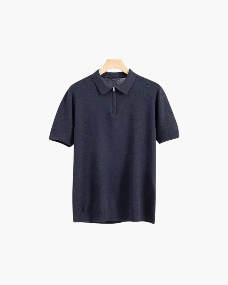 Polo Marbella con Cremallera