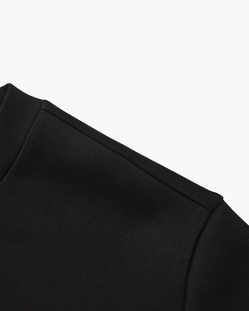 Sudadera Clásica de Mezcla Modal con Cuello Redondo
