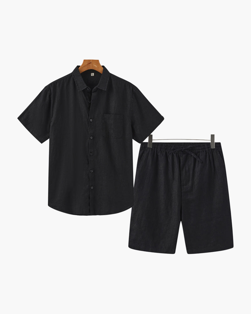Conjunto de Lino Old Money (Shorts)