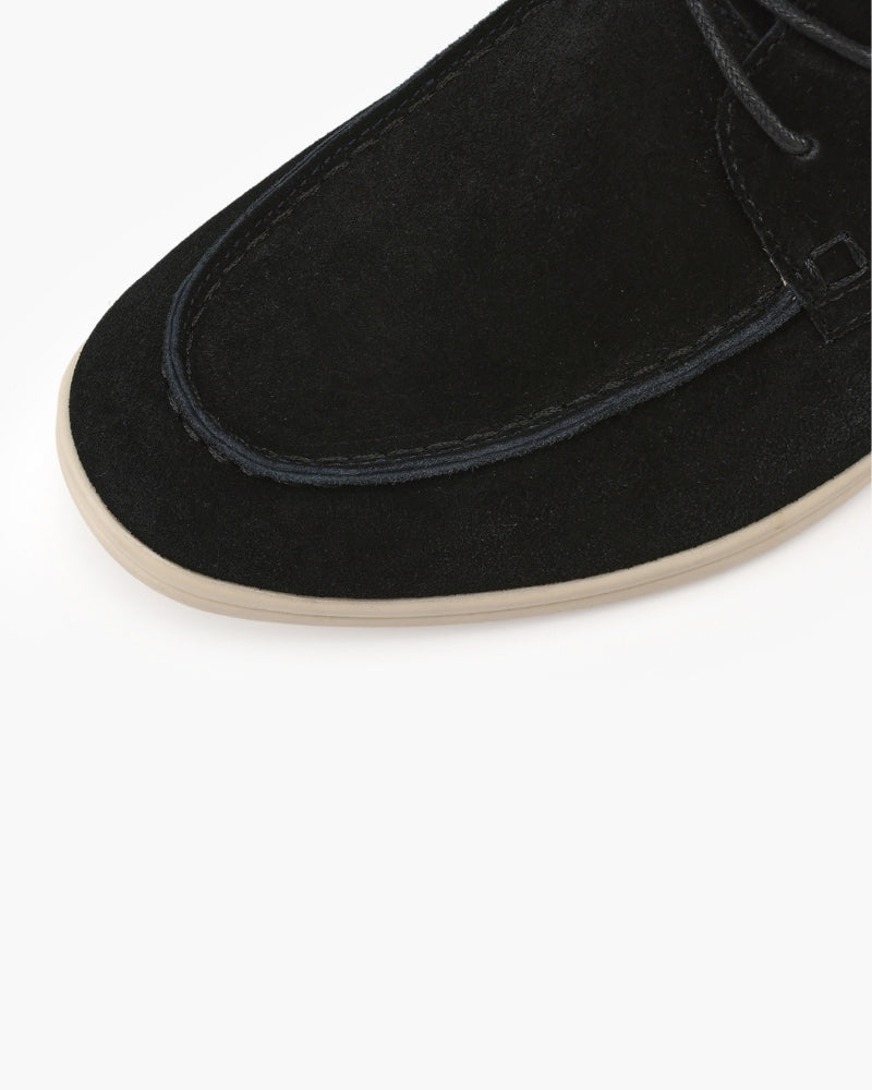 Zapatos Premium de Ante con Cordones