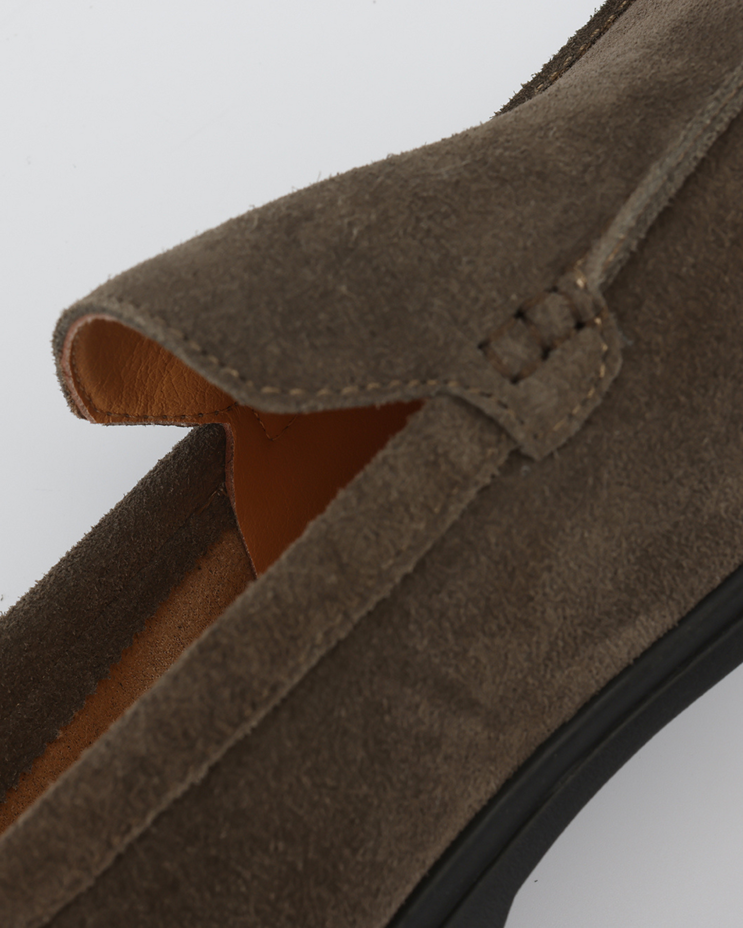 Mocasines Premium de Ante - Suela Negra