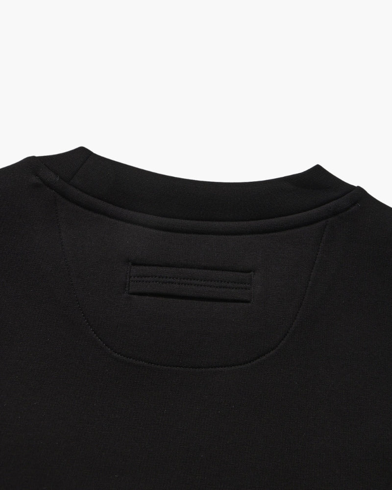 Sudadera Clásica de Mezcla Modal con Cuello Redondo