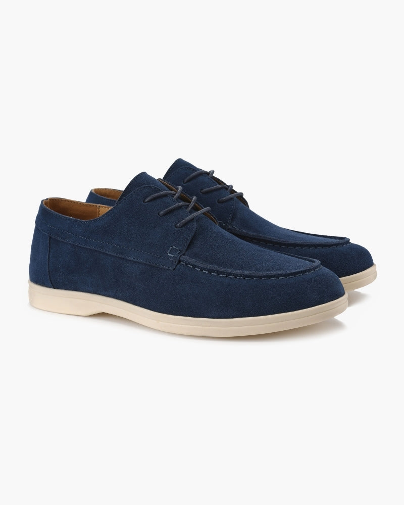 Zapatos Premium de Ante con Cordones