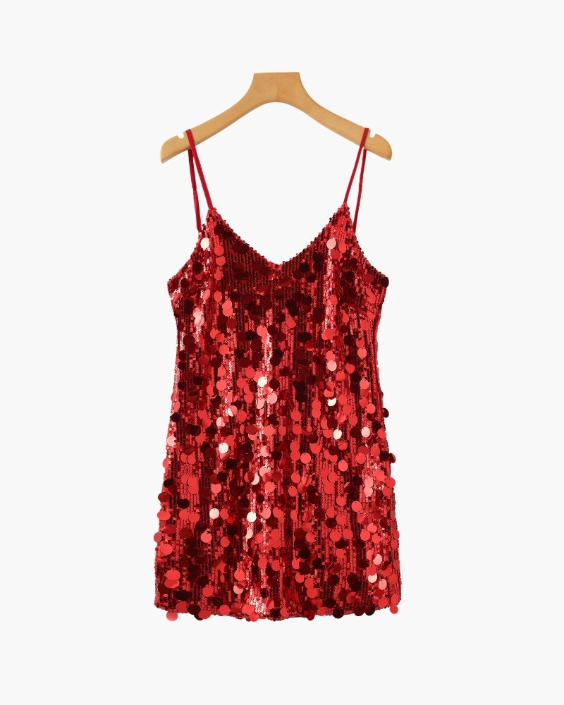 Minivestido de Lentejuelas para Fiesta