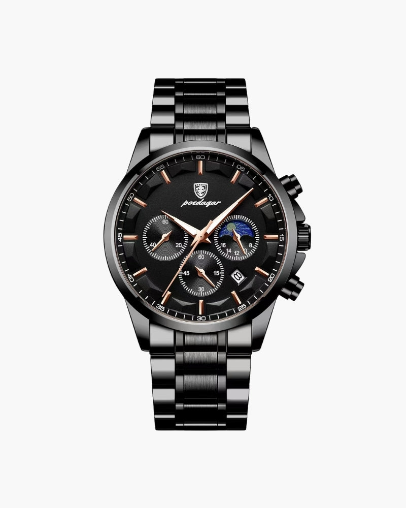 Reloj Cronógrafo de Precisión de Acero