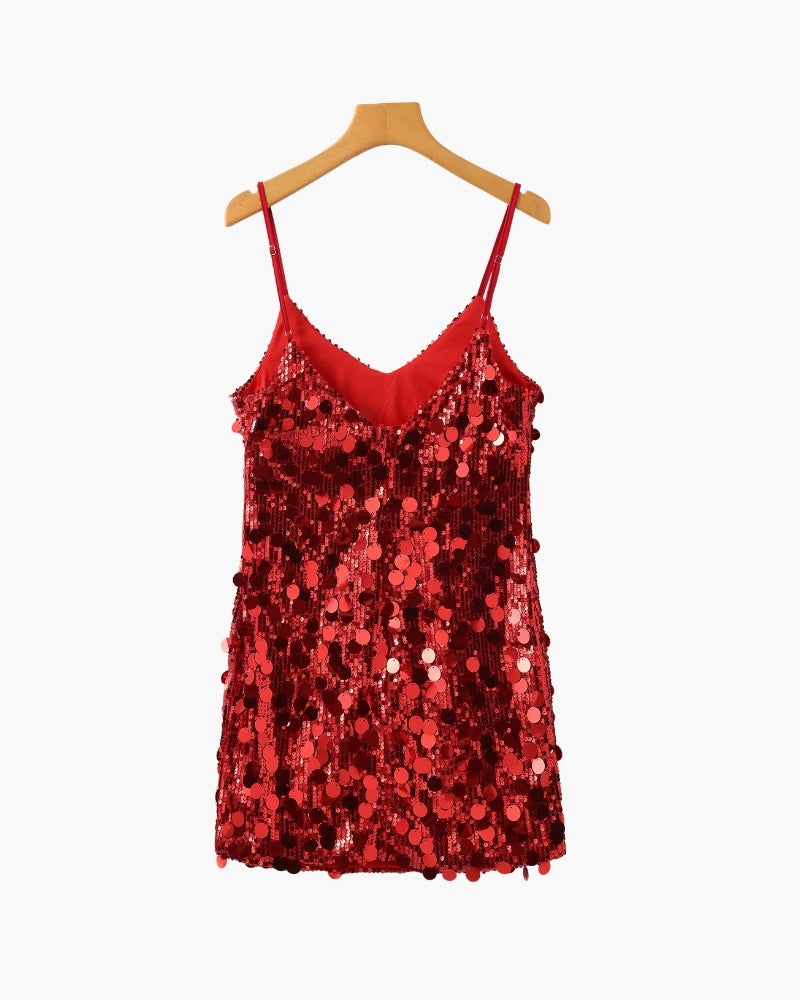 Minivestido de Lentejuelas para Fiesta