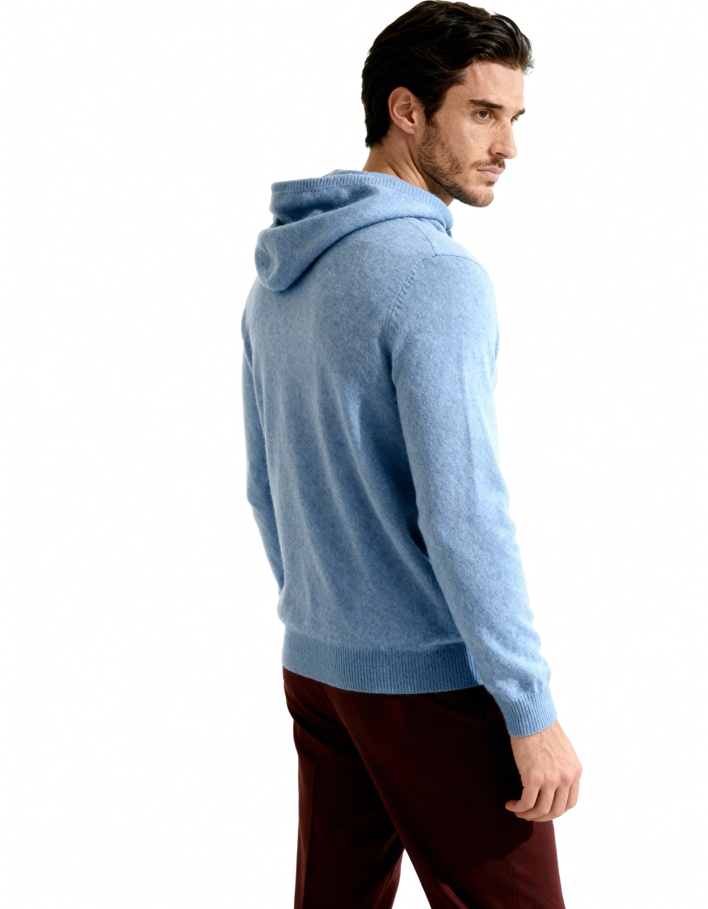 Sudadera con Capucha 100% Cachemira
