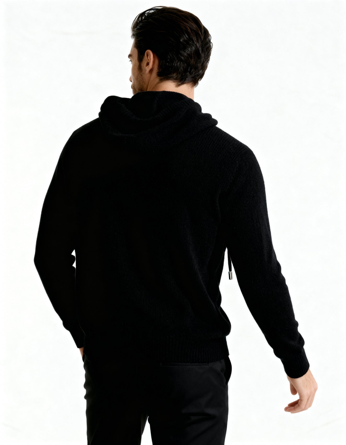 Sudadera con Capucha 100% Cachemira