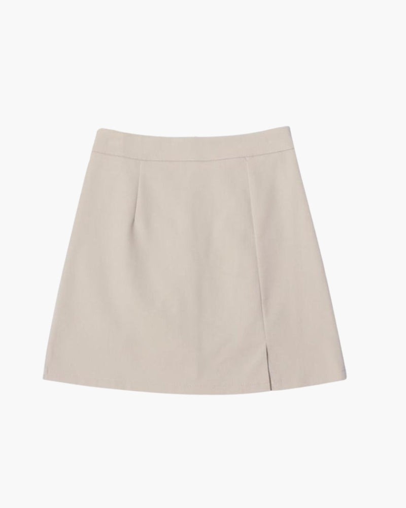 Minifalda Recta Oxford