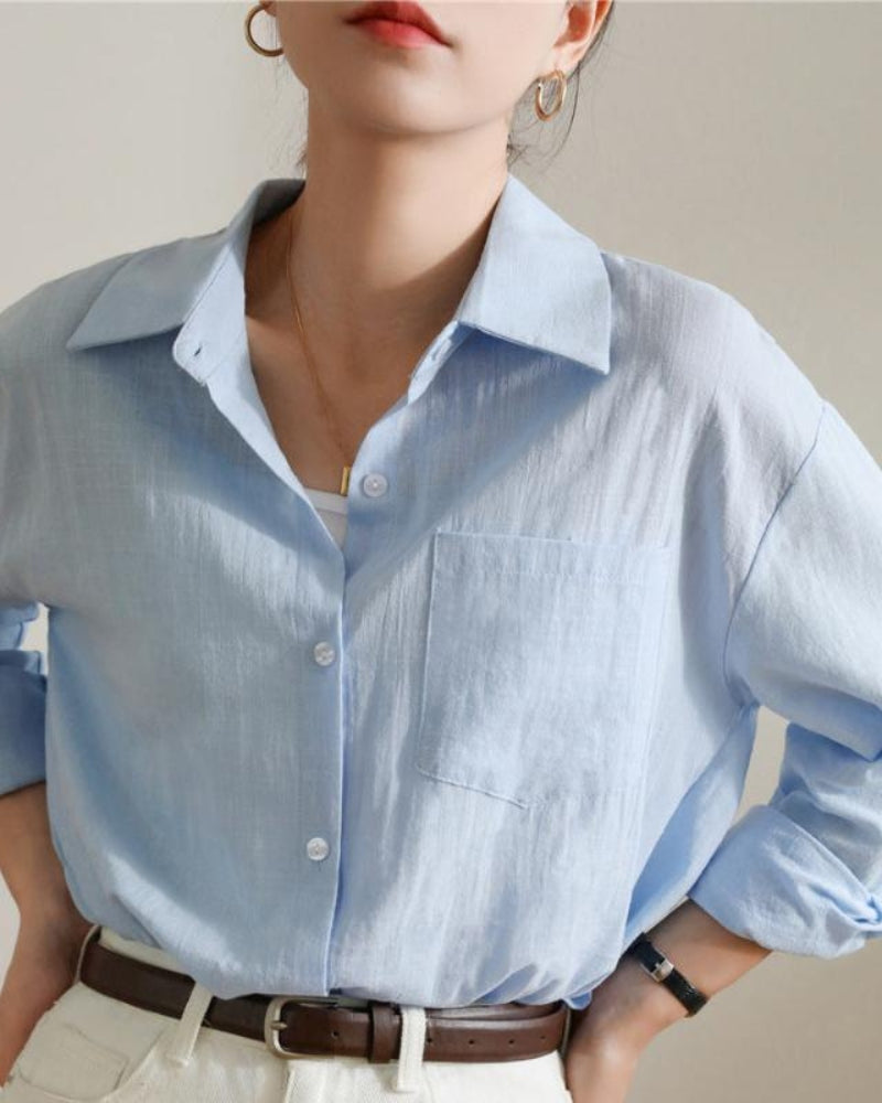 Camisa de Lino Lady Estate