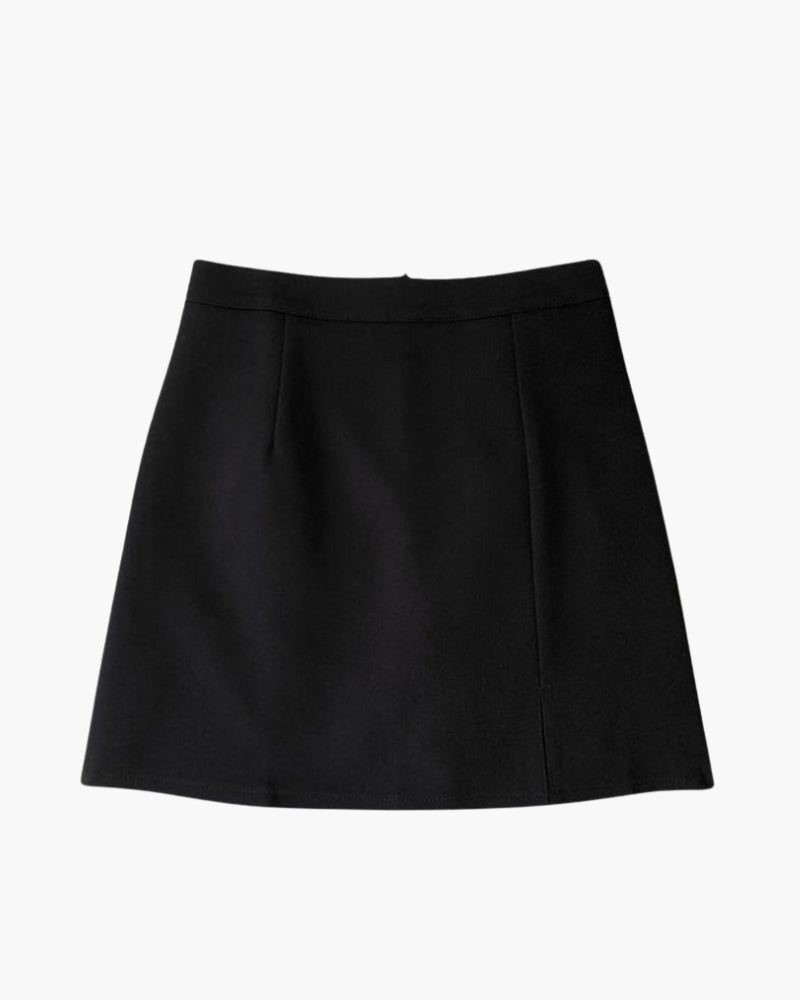 Minifalda Recta Oxford