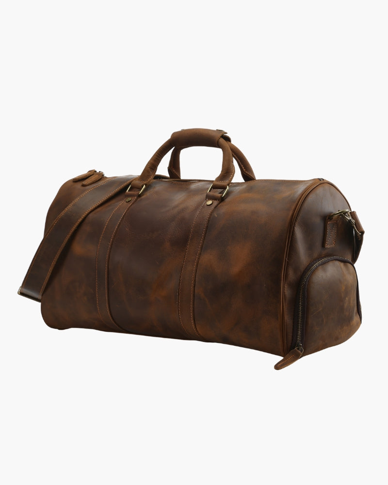 Bolsa Duffle de Cuero Montague