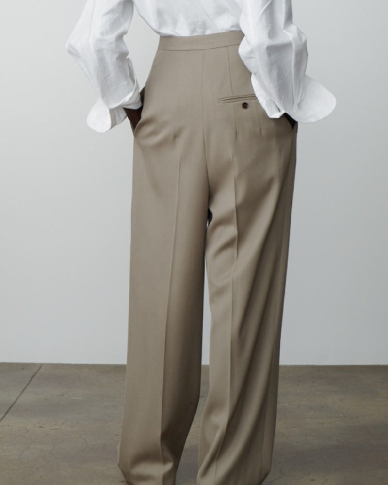 Pantalón Oversize de Lana
