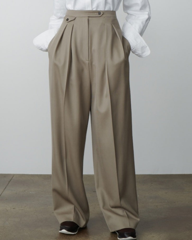Pantalón Oversize de Lana
