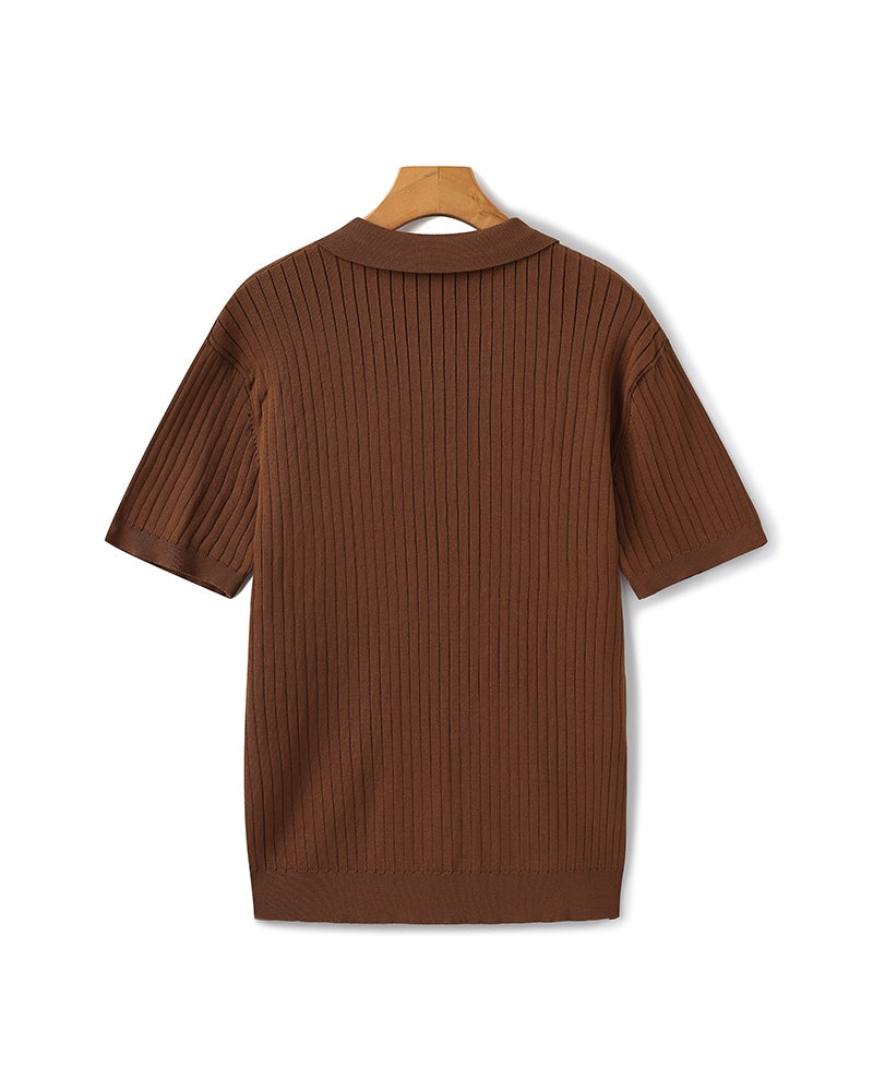 Polo Acanalado Premium