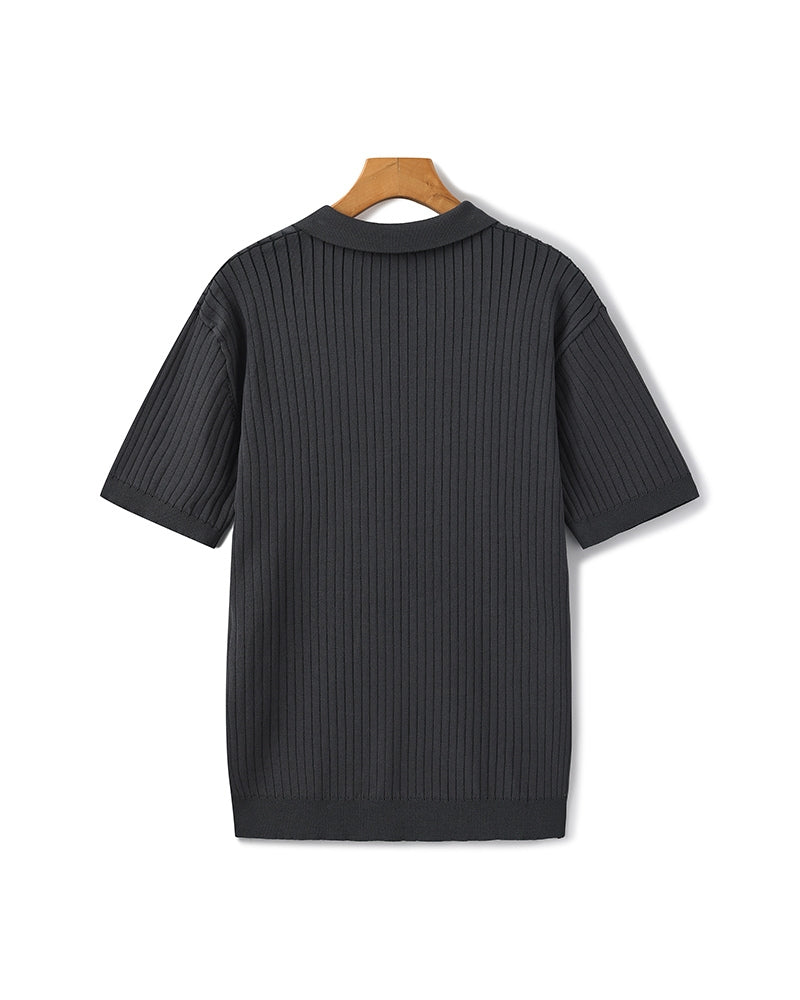 Polo Acanalado Premium