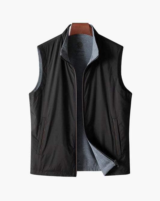 Chaleco de Forro Polar de Corte Slim