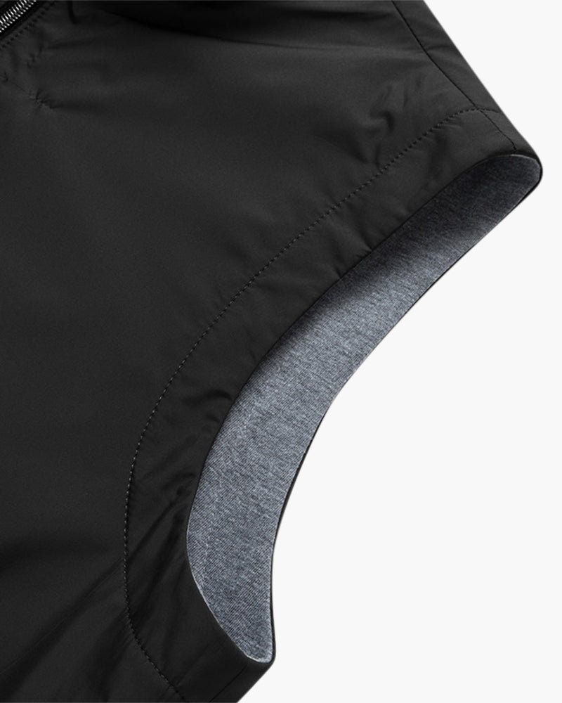 Chaleco de Forro Polar de Corte Slim