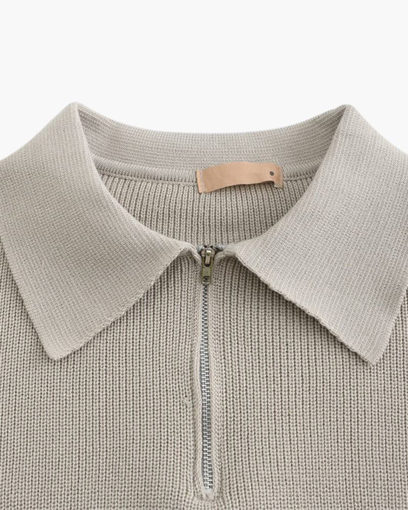 Jersey Cesare con Media Cremallera