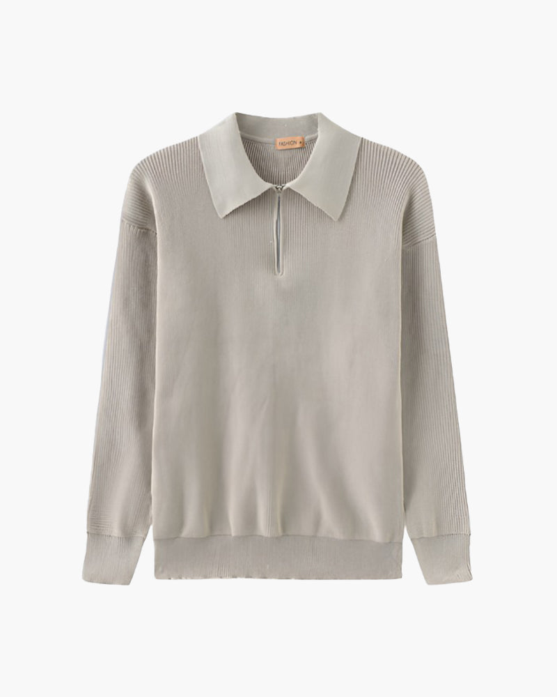 Jersey Cesare con Media Cremallera
