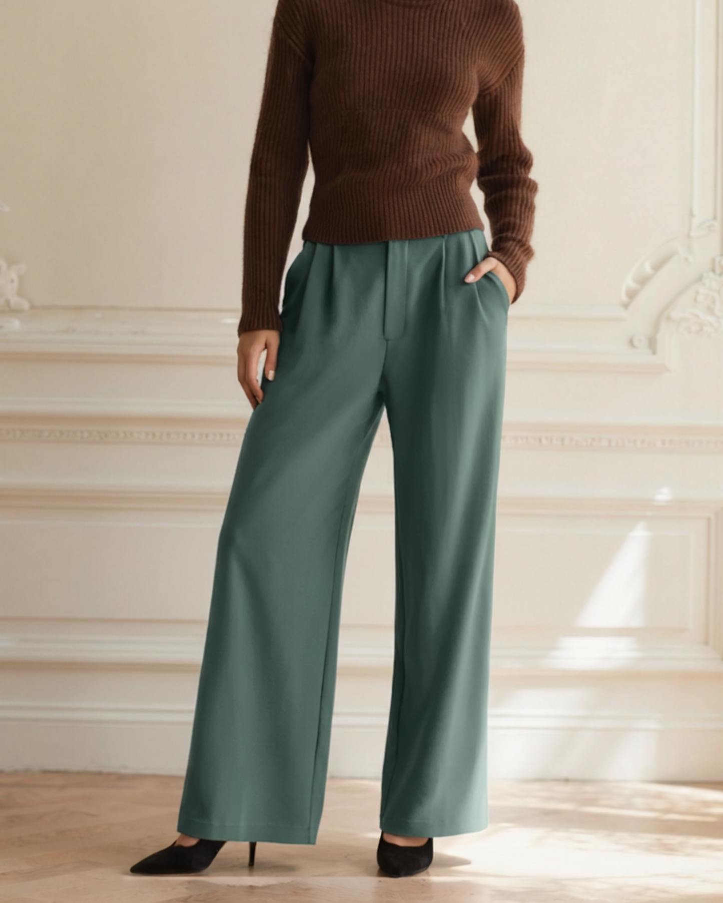 Pantalón de Pierna Ancha Serena