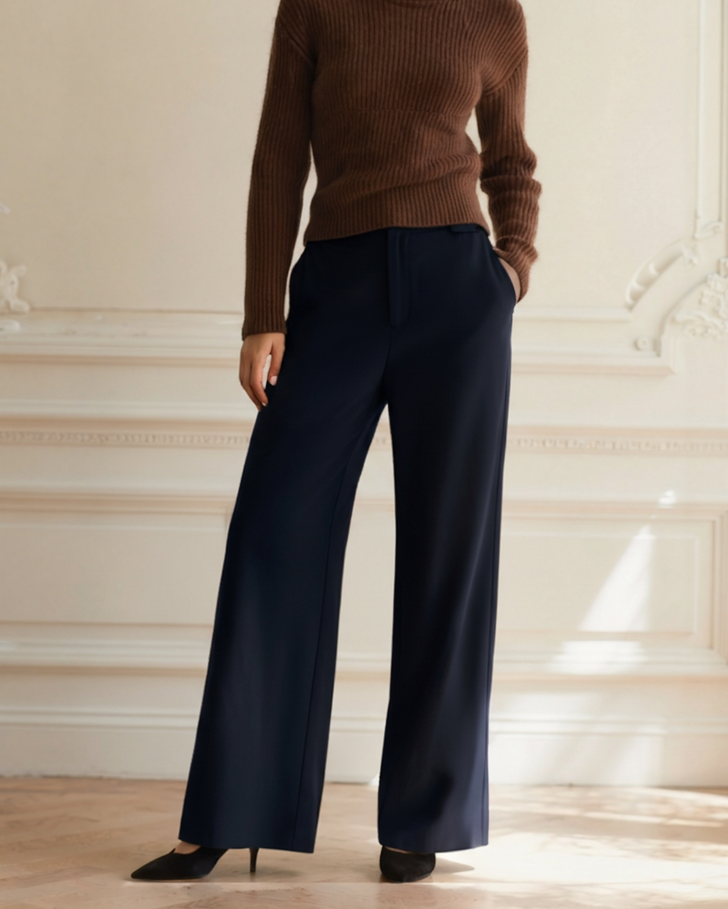 Pantalón de Pierna Ancha Serena