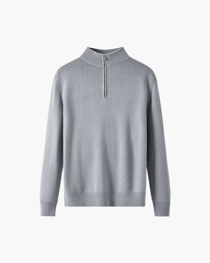 Sudadera con Cremallera 100% Lana Merino