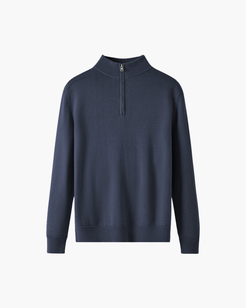 Sudadera con Cremallera 100% Lana Merino